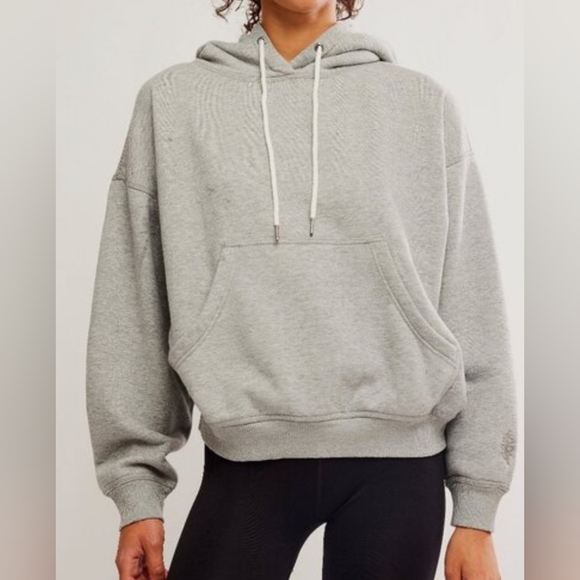 Free People Movement Final Call Embroidered Logo Hoodie - Picture 3 of 12
